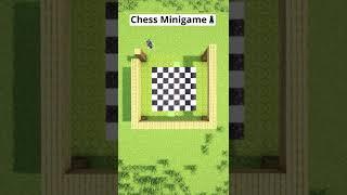 Minecraft Chess Minigame️(Does it actually WORK?) #Shorts