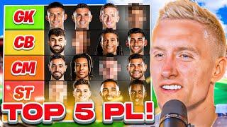 RANKING The Top 5 PL Players in EVERY Position 23/24