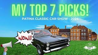 My Top 7 Picks from the Patina Classic Car Show 2024