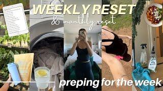 WEEKLY RESET  December monthly reset, deep clean & organise, goal setting, the collagen co review