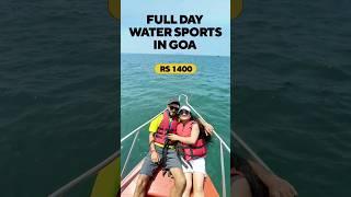 full day water sports in Goa #watersports #goa