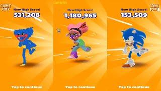 Subway Surfers Aloha Hawaii 2025 VS Subway Surfers Mod All Characters Poppy VS Sonic VS Valentina