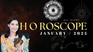 JANUARY 2025 PREDICTION: All Zodiac Sign JANUARY HOROSCOPE 2025  Tarot & Astrology Prediction 2025