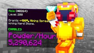 This MAX Mining Spread setup is basically cheating... | HYPIXEL SKYBLOCK