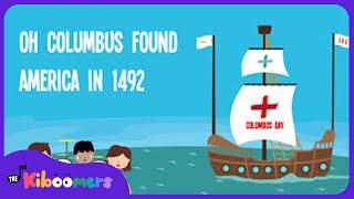 Columbus Day Lyric Video - The Kiboomers Preschool Songs & Nursery Rhymes for Holidays