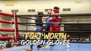 FORT WORTH Golden Gloves 2024! Amateur Boxers Compete On Day 1!