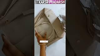 #meesho Beautiful Women's Beige PU Handbag set #utkarshpradarsh #shorts #purse #handbags