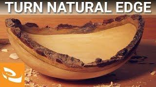 Turning a Natural Edge Bowl (Woodturning Inspiration)