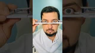 Кому-нибудь так измеряли? #зрение #экзофтальм #щитовидка