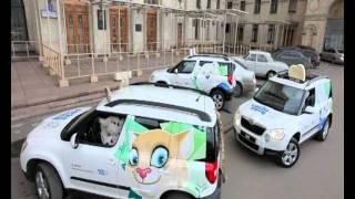 ŠKODA. Репортаж "Один день из жизни олимпийских талисманов"