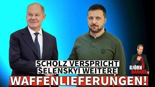 SCHOLZ VERSPRICHT SELENSKYI WEITERE WAFFENLIEFERUNGEN!