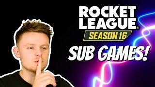 LIVE ROCKET LEAGUE SUB GAMES - All Can Join!