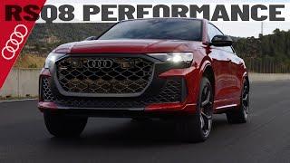 On track! 2025 AUDI RSQ8 PERFORMANCE 640HP V8TT - More power, louder, quicker and more agile