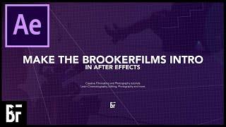 How to Make the Brooker Films Intro - After Effects