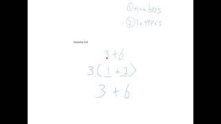 Factorising Algebraic Fractions - Basic