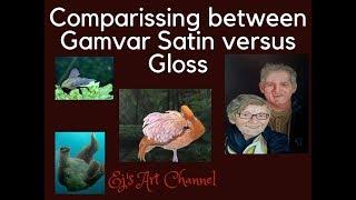 Comparissing between Gamvar Satin versus Gloss