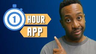 How to Create an App in 1 Hour for the Complete Beginner