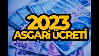 2023 YILI ASGARİ ÜCRET AÇIKLANDI. NET ÜCRET NE KADAR? (22.12.2022)