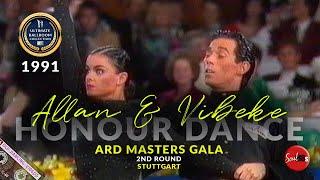 1991 Allan Tornsberg and Vibeke Toft Honour Dance 2/3 - ARD Masters Gala - STUTTGART