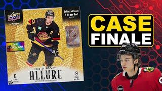 WHAT A CASE! - 2023-24 Upper Deck Allure Hockey Hobby Case Break Part 5