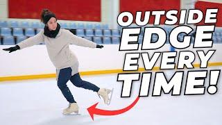 Master the Outside Edge on Your Lutz Jump Takeoff | Figure Skating