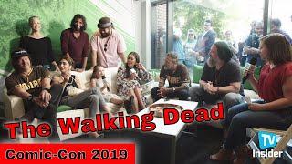 The Walking Dead Cast Chat About Season 10 at Comic-Con 2019 | TV Insider