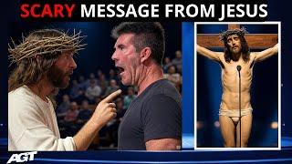 Jesus Christ sends a serious message to the world, REVEALS THE WHOLE TRUTH IN GOT TALENT AMERICA