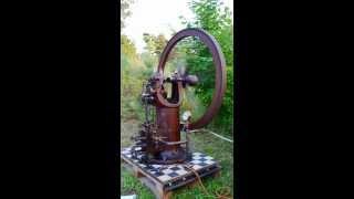 Inverted,slide valve,gas engine,Stationärmotor,Schiebermotor,Bockmotor,Standmotor