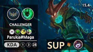 롤 챌린저 서폿 쓰레쉬 " Parukia#Maga " | Patch 15.4
