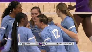 LSU vs San Diego | Women Volleyball Sep 20,2024