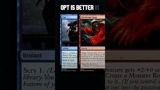 Which cantrip do you cast first? #prowess #magicthegathering  #mtg
