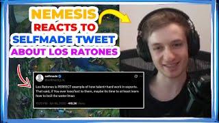 Nemesis Reacts to SELFMADE TWEET About LOS RATONES 