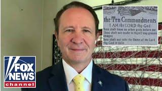 Gov. Jeff Landry defends displaying the 10 Commandments in Louisiana schools