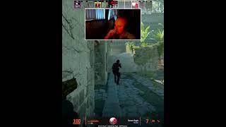 BIG BRAIN PLAY IN THE CLUTCH! #shorts #cs2 #counterstrike