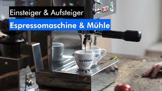 Die BESTE Einsteiger Espressomaschine & Mühle - Lelit Anna (PL041LEM) und Lelit Fred (PL043MMI)