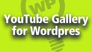 Free Wordpress Youtube Gallery Plugins - Choose For Yourself