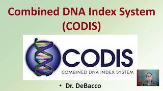 Combined DNA Index System CODIS
