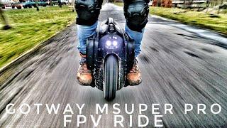 GotWay MSP MSuperPro FPV Ride - Insane Torque! (With stats)