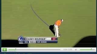 Golf Channel Coverage PGA Tour - Bourque 18th Hole Putt in Las Vegas