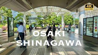 [4K] OSAKI→SHINAGAWA in Tokyo  Nonstop Walking Tour / 大崎から品川 東京 散歩