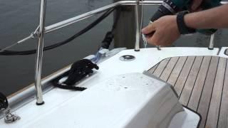 Bavaria 33 Cruiser "Charly`s Dream"   Montage Winschen Lewmar Evo 30 ST