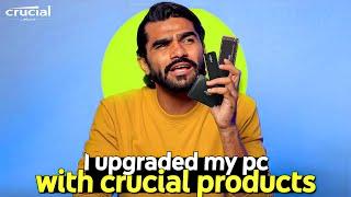 Apne Pc Me Lagaye Crucial Product