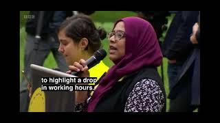 East Midlands Today Evening News covers Leicester garment worker rally - 01/10/23