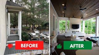 UNBELIEVABLE Backyard MAKEOVER! Boring Backyard Turned Into Decked Out Paradise!