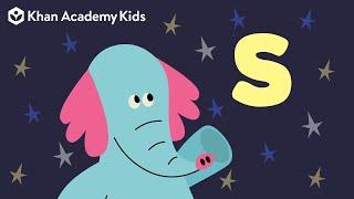 The Letter S | Letters and Letter Sounds | Learn Phonics with Khan Academy Kids