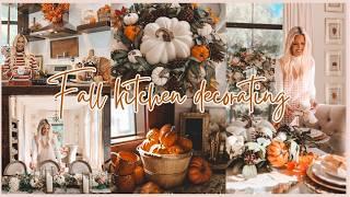 NEW! 2024 FALL KITCHEN DECOR | COZY FALL FARMHOUSE DECORATING IDEAS│FALL TABLESCAPE IDEAS FALL DECOR