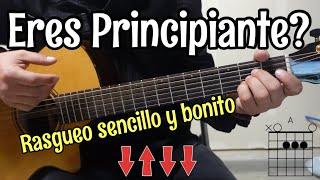 Con este Rasgueo Facil puedes tocar muchas canciones en guitarra - Para Principiantes