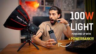 SMALLRIG RC 100B COB VIDEOLIGHT | Best Portable Light For Filmmakers? | Review, Unboxing, Test