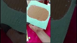 DIY texture art #crafter mona
