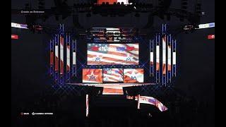 American Made WWE2K24 Mod Entrance with Custom GFX